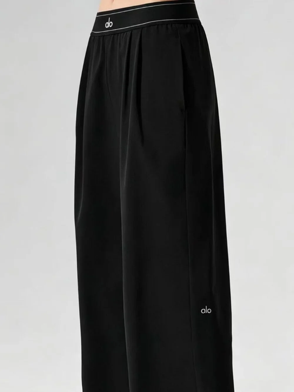 ALO Yoga Suit Up Trouser,Black brand new (Regular)💖Women's Wide Leg pants